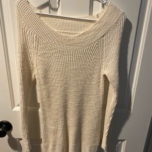 LOFT sweater - off shoulder sweater - XS